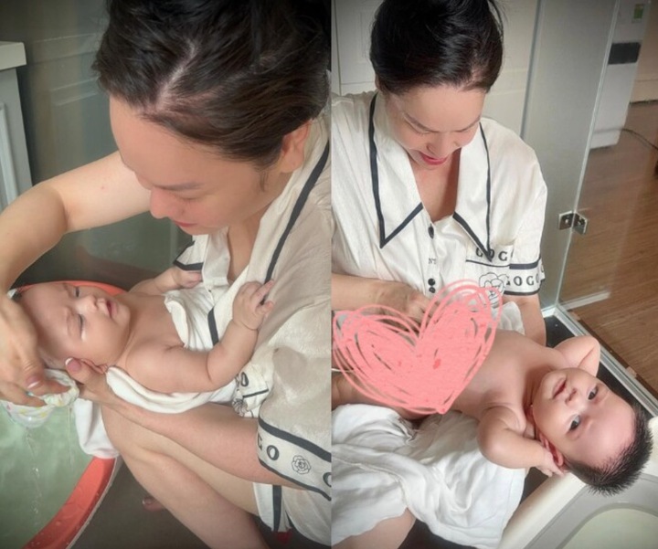 Cuộc sống l&agrave;m mẹ bỉm sữa ở tuổi 40 của Nhật Kim Anh - Ảnh 4.