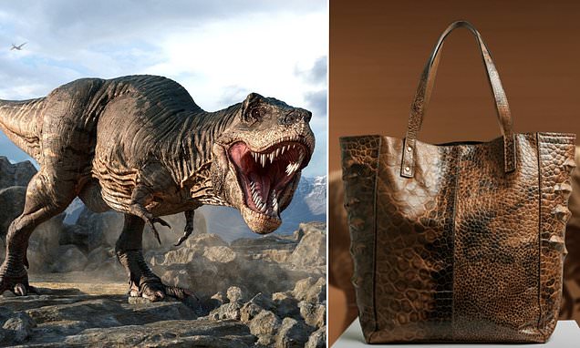 &Yacute; tưởng t&aacute;o bạo: Sản xuất t&uacute;i x&aacute;ch từ da khủng long bạo ch&uacute;a nhờ v&agrave;o DNA c&aacute;ch đ&acirc;y h&agrave;ng triệu năm để bảo vệ m&ocirc;i trường?- Ảnh 4.