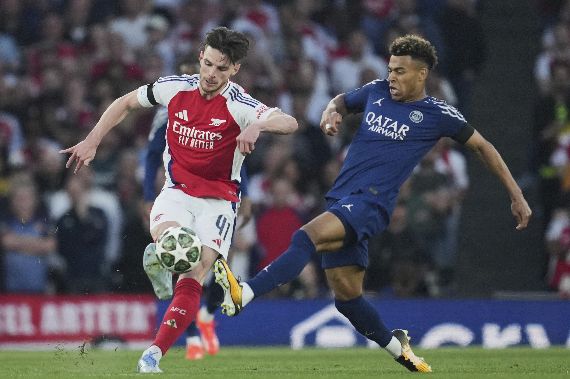 Nhìn lại trận thua của Arsenal: Khi PSG chơi tiki-taka trên sân Emirates - Ảnh 1.