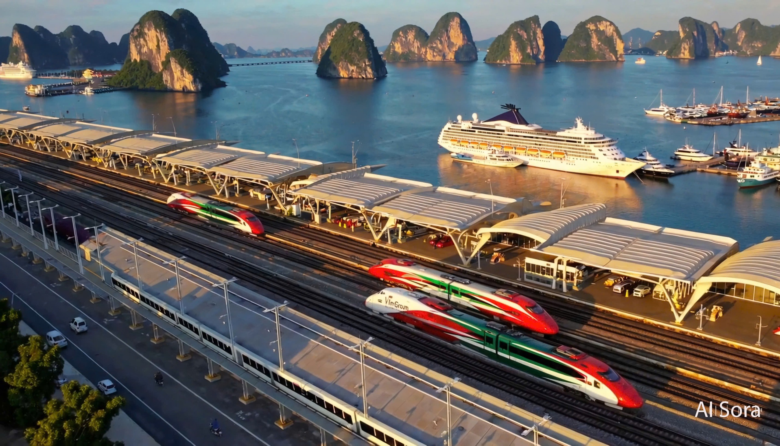 Chỉ 30 phút từ Hà Nội-Quảng Ninh bằng tàu 300km/h?: Ước mơ sáng con học ở Hà Nội tối về Hạ Long với bố mẹ - Ảnh 1.