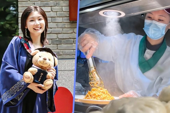 Sợ KPI , thạc sỹ báo chí chọn làm phục vụ căng tin - Ảnh 1.