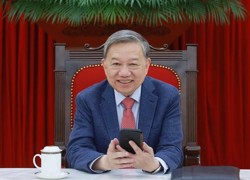 Tổng Bí thư Tô Lâm điện đàm với Tổng thống Trump, sẵn sàng trao đổi để đưa mức thuế nhập khẩu về 0% đối với hàng Mỹ - Ảnh 1.