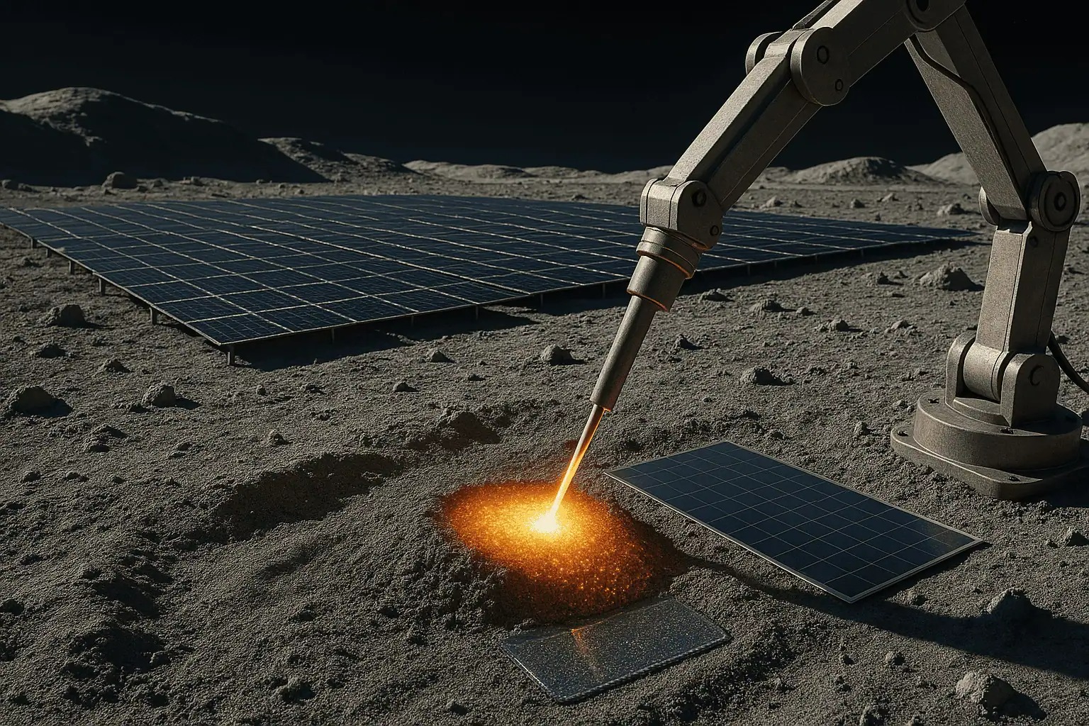 Biến bụi Mặt Trăng th&agrave;nh năng lượng: Bước đột ph&aacute; mở đường cho c&aacute;c th&agrave;nh phố vũ trụ trong tương lai- Ảnh 1.