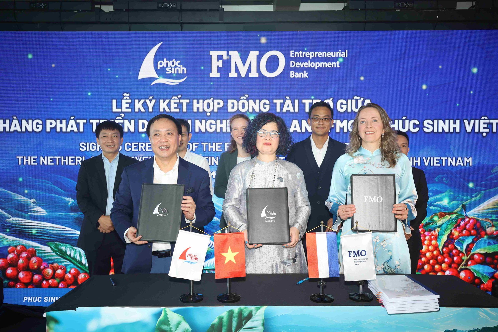 Một doanh nghiệp nhận t&agrave;i trợ 15 triệu USD x&acirc;y dựng nh&agrave; m&aacute;y c&agrave; ph&ecirc; xanh- Ảnh 1.