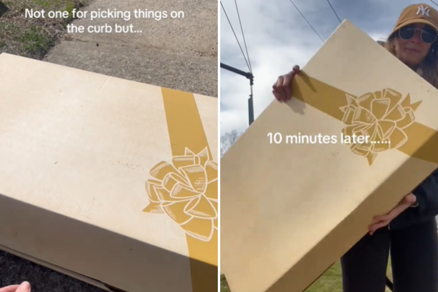 Nhặt được chiếc hộp bị vứt tr&ecirc;n vỉa h&egrave;, c&ocirc; g&aacute;i kinh ngạc khi mở ra xem b&ecirc;n trong- Ảnh 1.