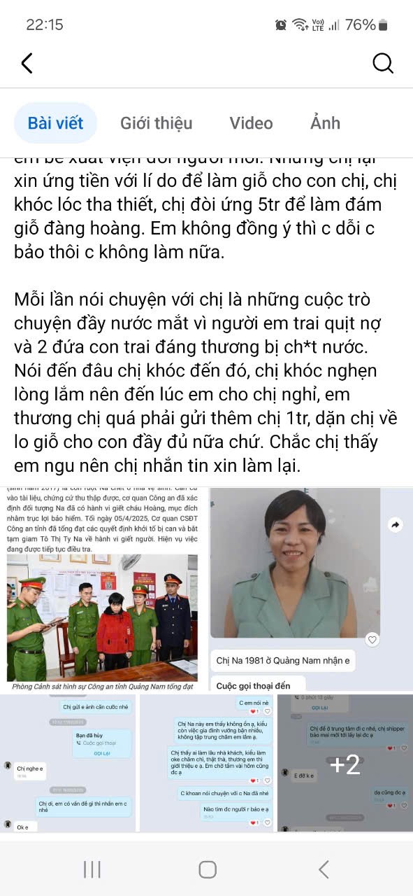 Xôn xao vụ bảo mẫu giết người để trục lợi bảo hiểm tại Quảng Nam - Ảnh 1. Xôn xao vụ bảo mẫu giết người để trục lợi bảo hiểm tại Quảng Nam - Ảnh 1.