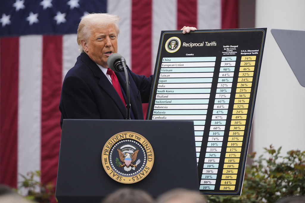 Nh&agrave; Trắng b&aacute;c tin Tổng thống Donald Trump c&acirc;n nhắc ho&atilde;n thuế đối ứng, thị trường hỗn loạn- Ảnh 1.