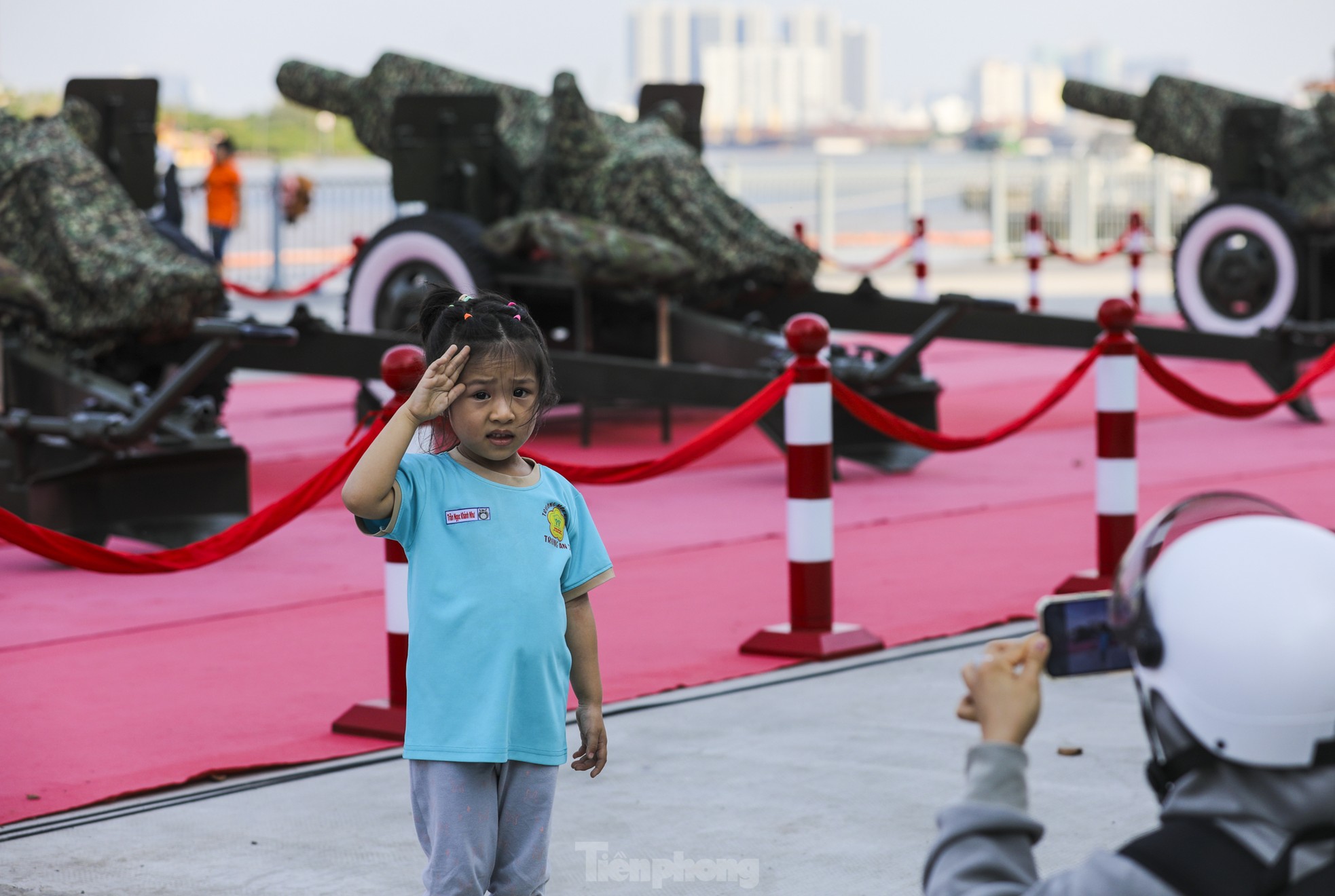 Dàn đại bác bến Bạch Đằng sẵn sàng cho Lễ kỷ niệm 30 / 4 - Ảnh 9.