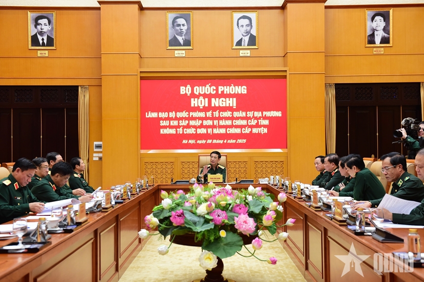 Lãnh đạo Bộ Quốc phòng thảo luận, cho ý kiến hoàn thiện Đề án về tổ chức quân sự địa phương- Ảnh 2.