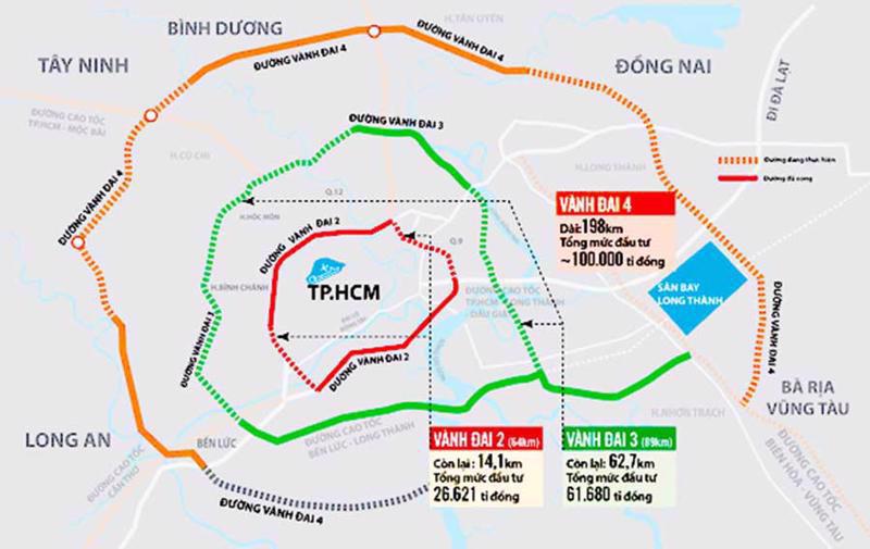 UBND TP HCM khẩn trương trình HĐND TP HCM về dự án Vành đai 4 - Ảnh 1. UBND TP HCM khẩn trương trình HĐND TP HCM về dự án Vành đai 4 - Ảnh 1.