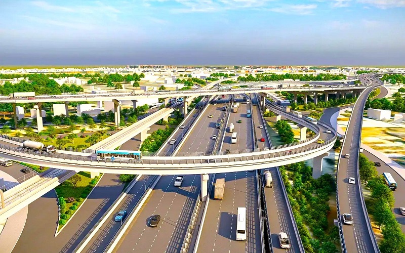 Tuyến đường mới toanh ở TP đông dân nhất Việt Nam: Trị giá 122.774 tỷ đồng, dài 159km, 6 làn xe - Ảnh 1.