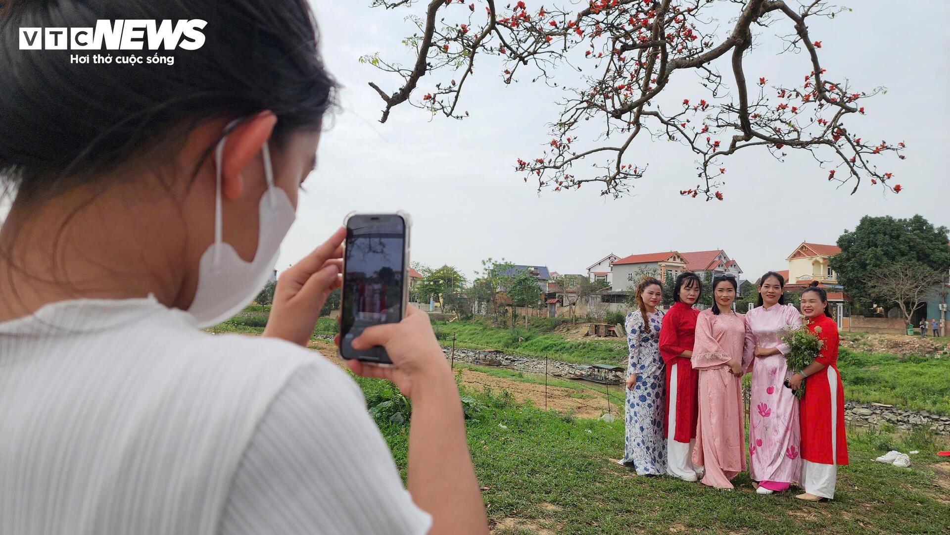 Check - in cây hoa gạo trăm tuổi tại ngã ba Xà , nơi phát tích bài thơ thần - Ảnh 6.