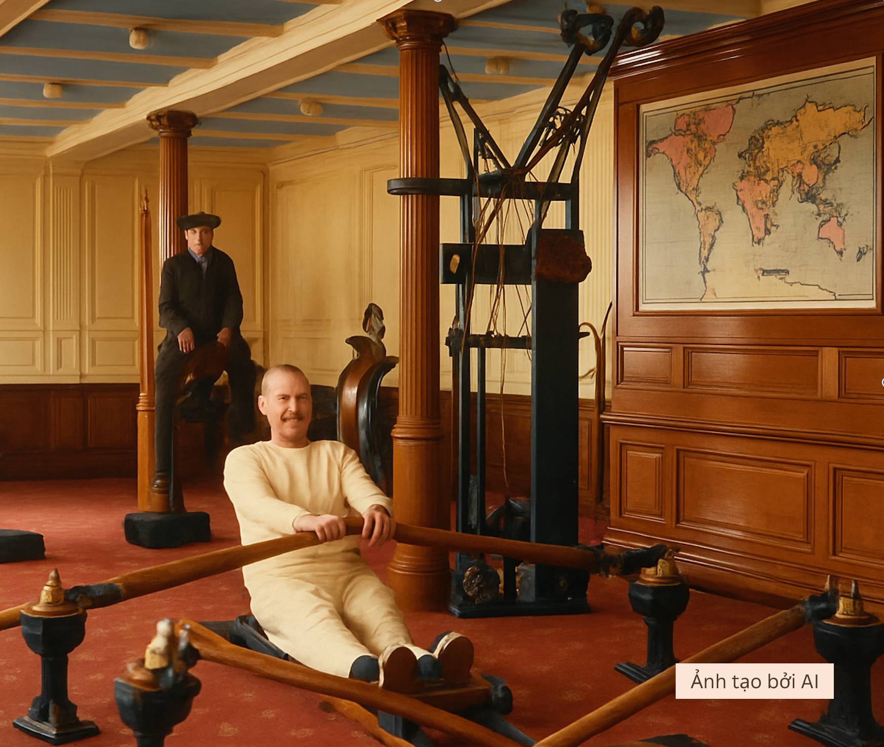 Khi AI t&aacute;i hiện ch&acirc;n thực đ&ecirc;m tiệc cuối c&ugrave;ng tr&ecirc;n t&agrave;u Titanic: Sự xa hoa tột c&ugrave;ng che mờ mọi hiểm họa- Ảnh 4.