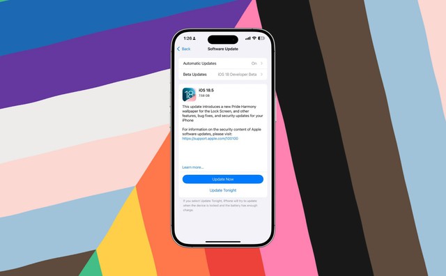 Người dùng iPhone nên cập nhật iOS 18.5 ngay lập tức vì lý do này- Ảnh 1. Người dùng iPhone nên cập nhật iOS 18.5 ngay lập tức vì lý do này- Ảnh 1.