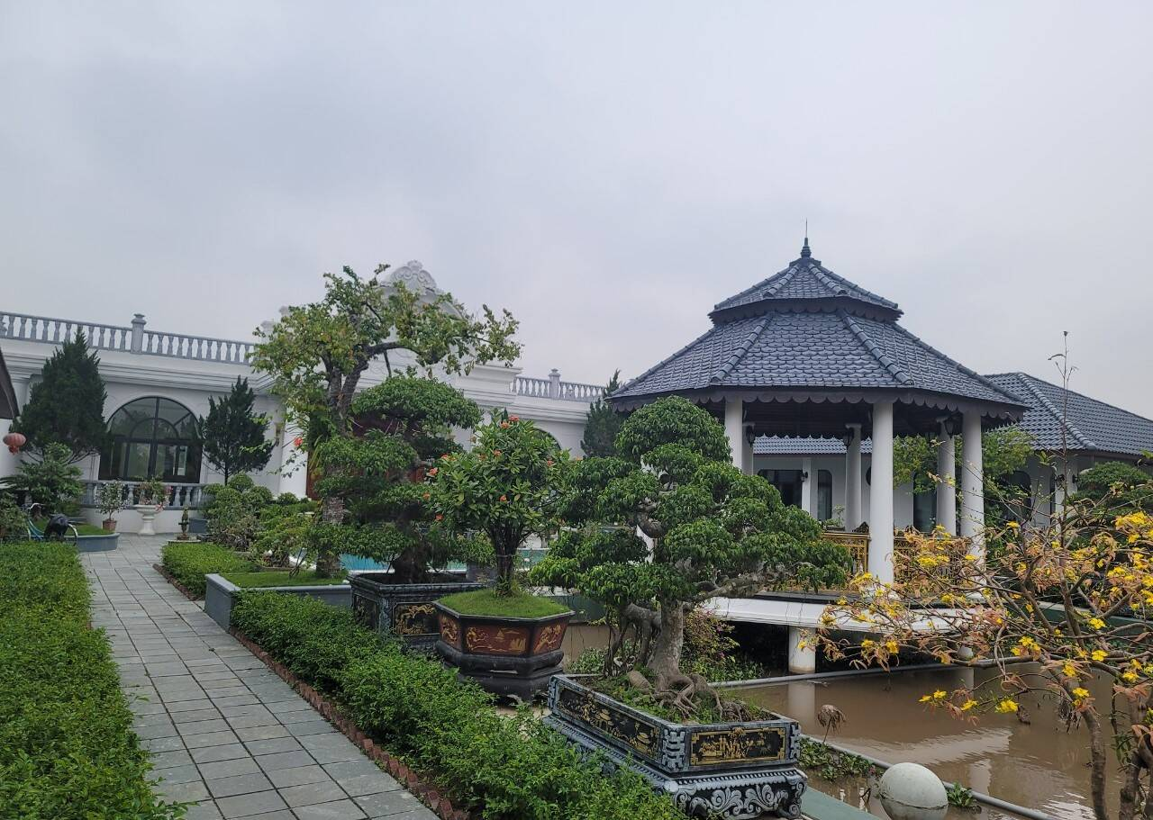 4 anh em ruột xây 4 căn villa giống hệt nhau trong khuôn viên rộng 6.000m2 ở Thanh Hóa: Resort nào đọ nổi đây?- Ảnh 7. 4 anh em ruột xây 4 căn villa giống hệt nhau trong khuôn viên rộng 6.000m2 ở Thanh Hóa: Resort nào đọ nổi đây?- Ảnh 7.