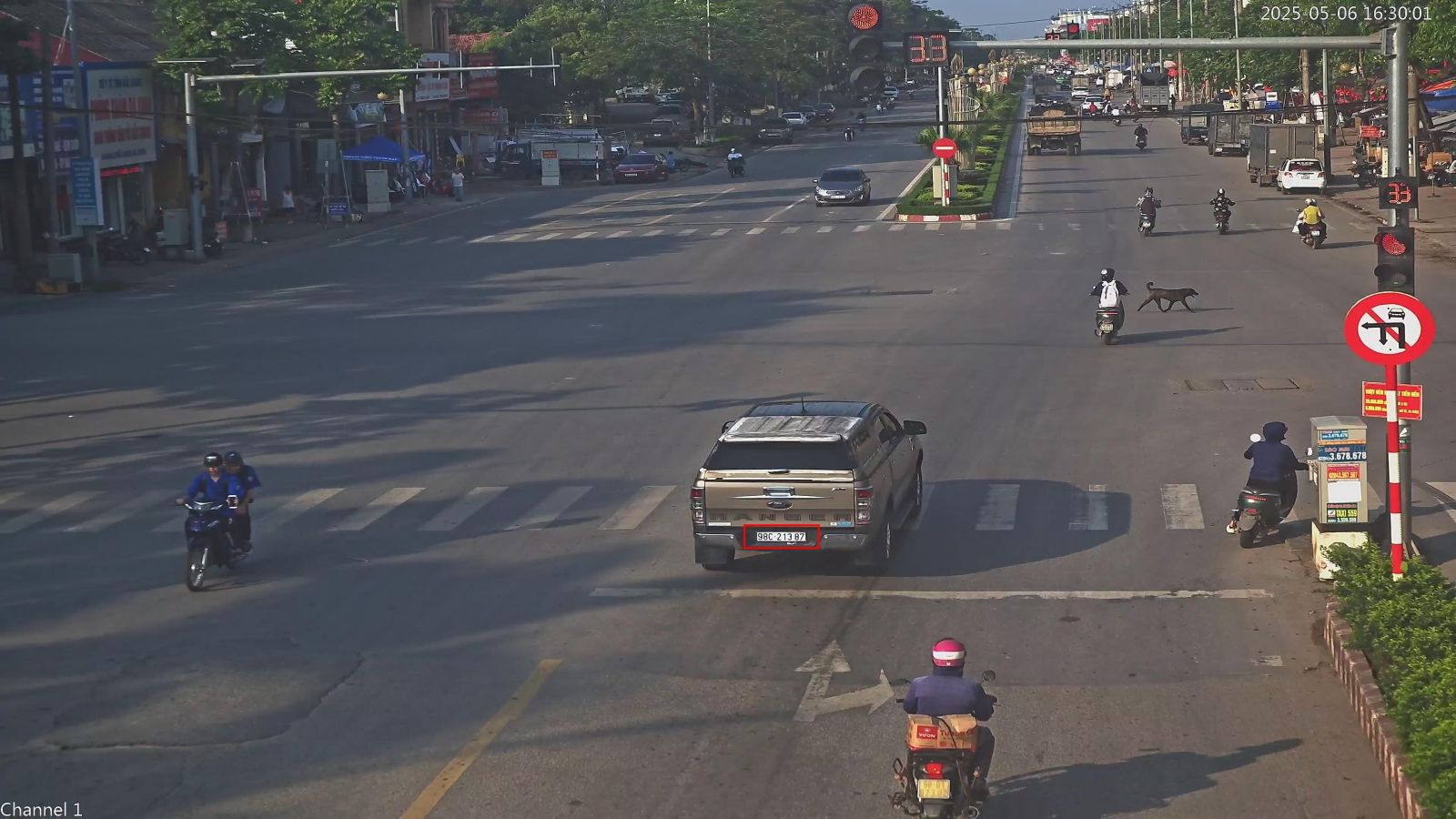 208 chủ xe vượt đèn đỏ, lấn làn... có biển số sau nhanh chóng nộp phạt nguội theo Nghị định 168- Ảnh 1.