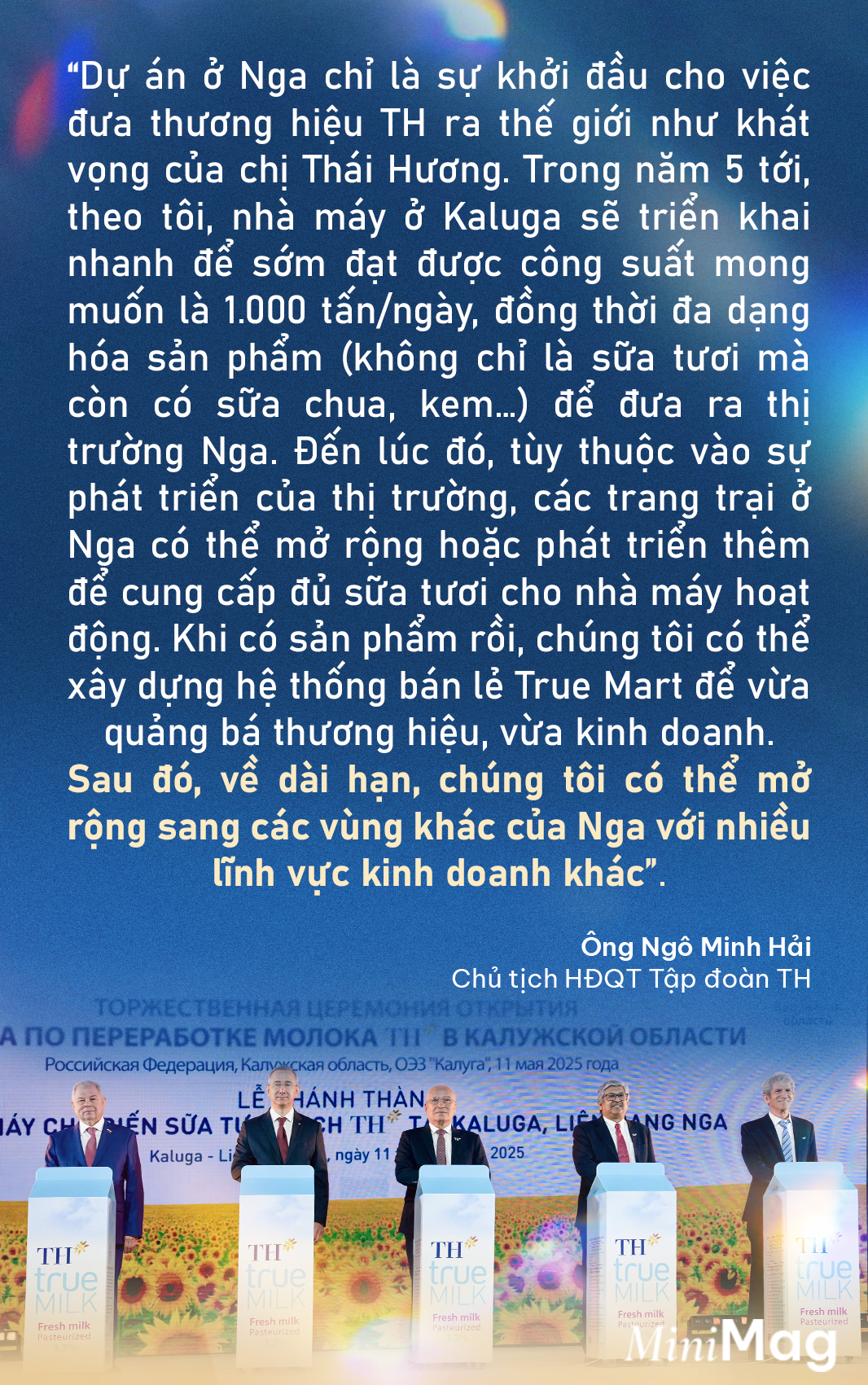 "Dự án TH tại Nga thể hiện quyết tâm lớn mang phẩm hạnh anh hùng của một dân tộc anh hùng" - Ảnh 4.