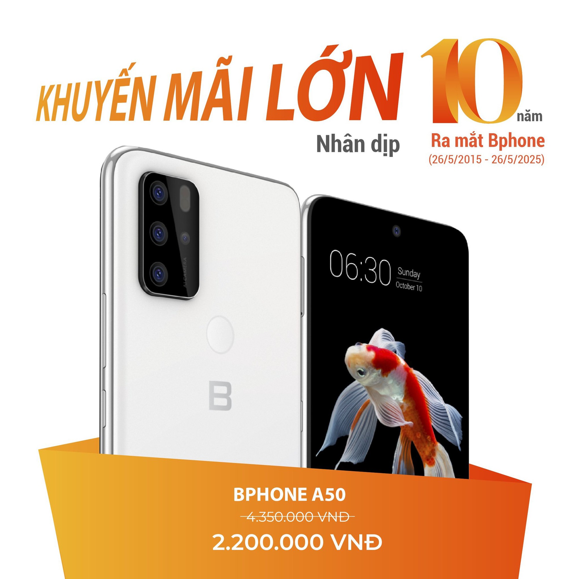 Một mẫu điện thoại của ông Nguyễn Tử Quảng đang giảm giá 49% nhân sự kiện đặc biệt - Ảnh 2.