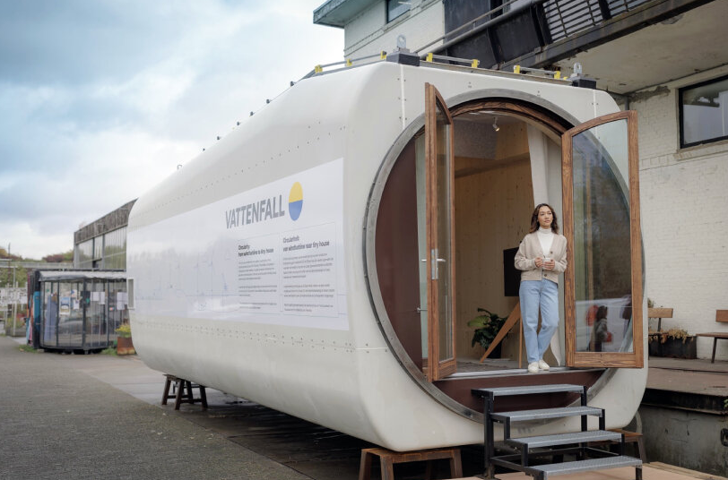 Ng&ocirc;i nh&agrave; nhỏ si&ecirc;u tiện nghi l&agrave;m từ turbine điện gi&oacute; &ldquo;đ&atilde; nghỉ hưu&rdquo;- Ảnh 6.