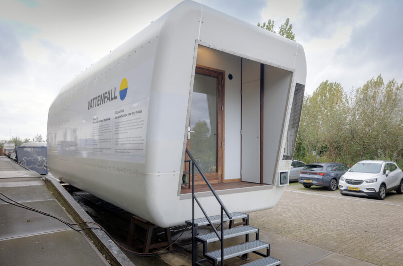 Ng&ocirc;i nh&agrave; nhỏ si&ecirc;u tiện nghi l&agrave;m từ turbine điện gi&oacute; &ldquo;đ&atilde; nghỉ hưu&rdquo;- Ảnh 1.