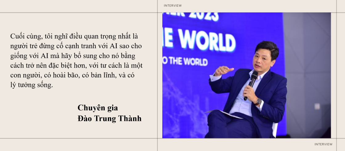“Dạy trẻ về AI không cần chờ tới lớp 9 mà có thể dạy ngay từ lớp 1” - Ảnh 1. “Dạy trẻ về AI không cần chờ tới lớp 9 mà có thể dạy ngay từ lớp 1” - Ảnh 1.