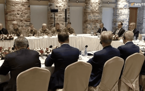 Kết th&uacute;c đ&agrave;m ph&aacute;n ba b&ecirc;n Thổ Nhĩ Kỳ &ndash; Mỹ &ndash; Ukraine tại Istanbul - Ảnh 1.