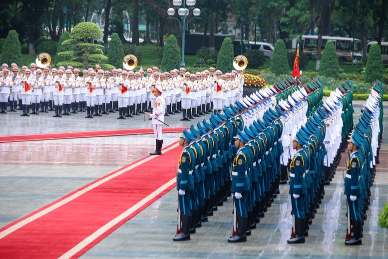 Thủ tướng Phạm Minh Chính đón tiếp Thủ tướng Thái Lan Paetongtarn Shinawatra tại Việt Nam - Ảnh 3.