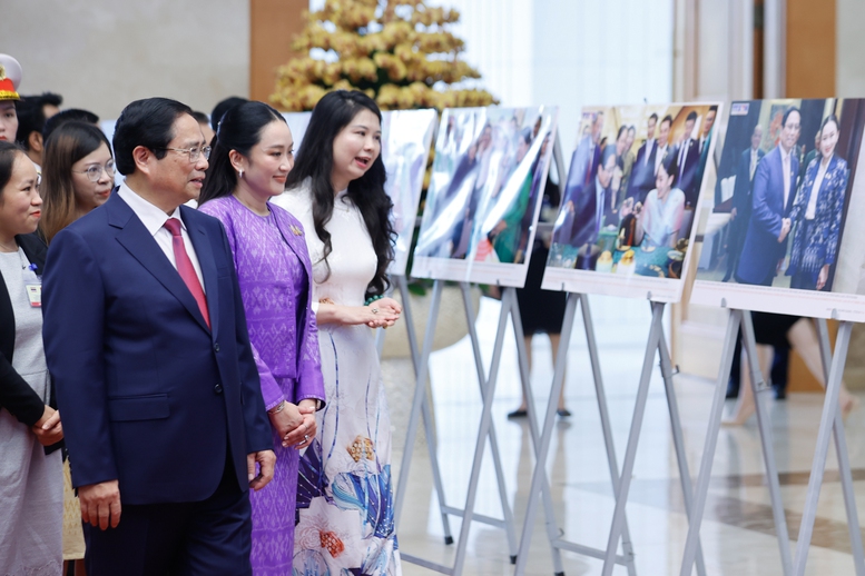 Thủ tướng Phạm Minh Chính đón tiếp Thủ tướng Thái Lan Paetongtarn Shinawatra tại Việt Nam - Ảnh 8.