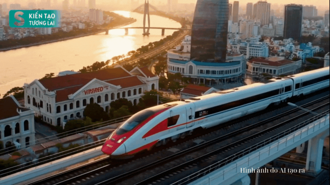 Giấc mơ ăn sáng Hà Nội, ăn trưa TP.HCM bằng tàu 350km/h sẽ thành hiện thực trong 5 năm với VinSpeed? - Ảnh 1.