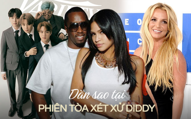 Cả dàn sao bị réo gọi trong phiên tòa xử Diddy: BTS, Britney Spears cũng liên lụy? - Ảnh 1. Cả dàn sao bị réo gọi trong phiên tòa xử Diddy: BTS, Britney Spears cũng liên lụy? - Ảnh 1.
