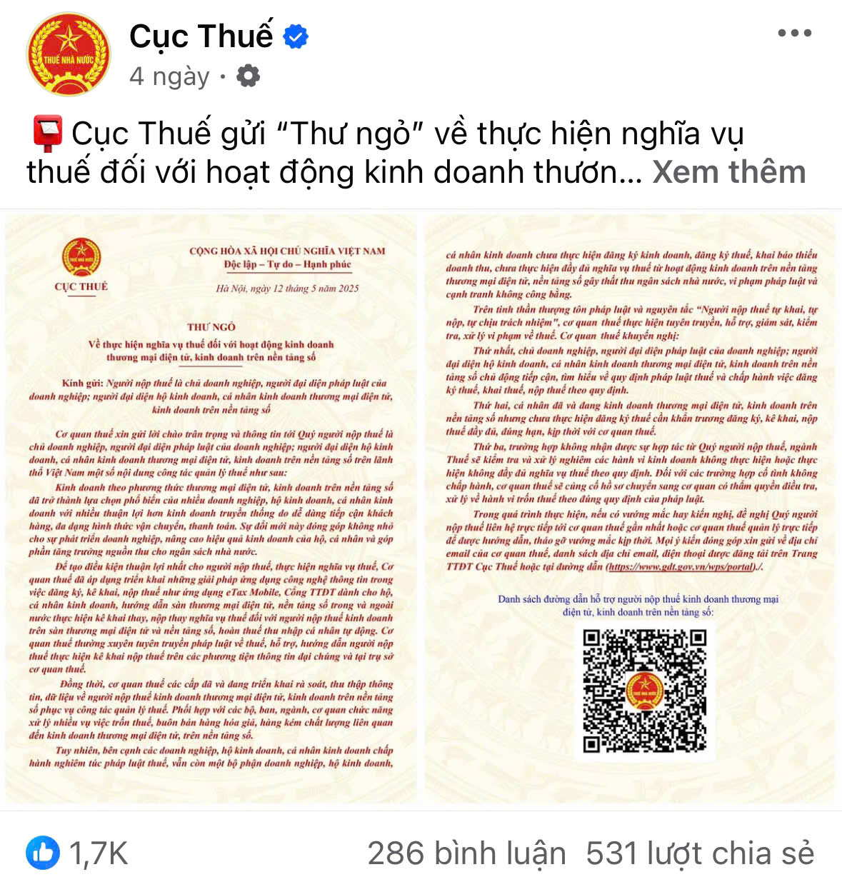Nhận được mail của Cục Thuế kèm mã QR lúc 3h sáng: Cách nhận biết “hàng real” rất đơn giản- Ảnh 8. Nhận được mail của Cục Thuế kèm mã QR lúc 3h sáng: Cách nhận biết “hàng real” rất đơn giản- Ảnh 8.
