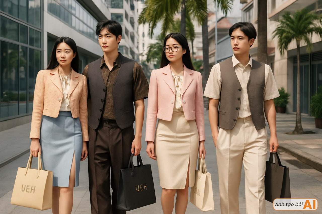 Nếu đồng phục sinh viên Việt Nam qua tay Gucci, Dior, Louis Vuitton: Có ai dám mặc đi học không?- Ảnh 8. Nếu đồng phục sinh viên Việt Nam qua tay Gucci, Dior, Louis Vuitton: Có ai dám mặc đi học không?- Ảnh 8.
