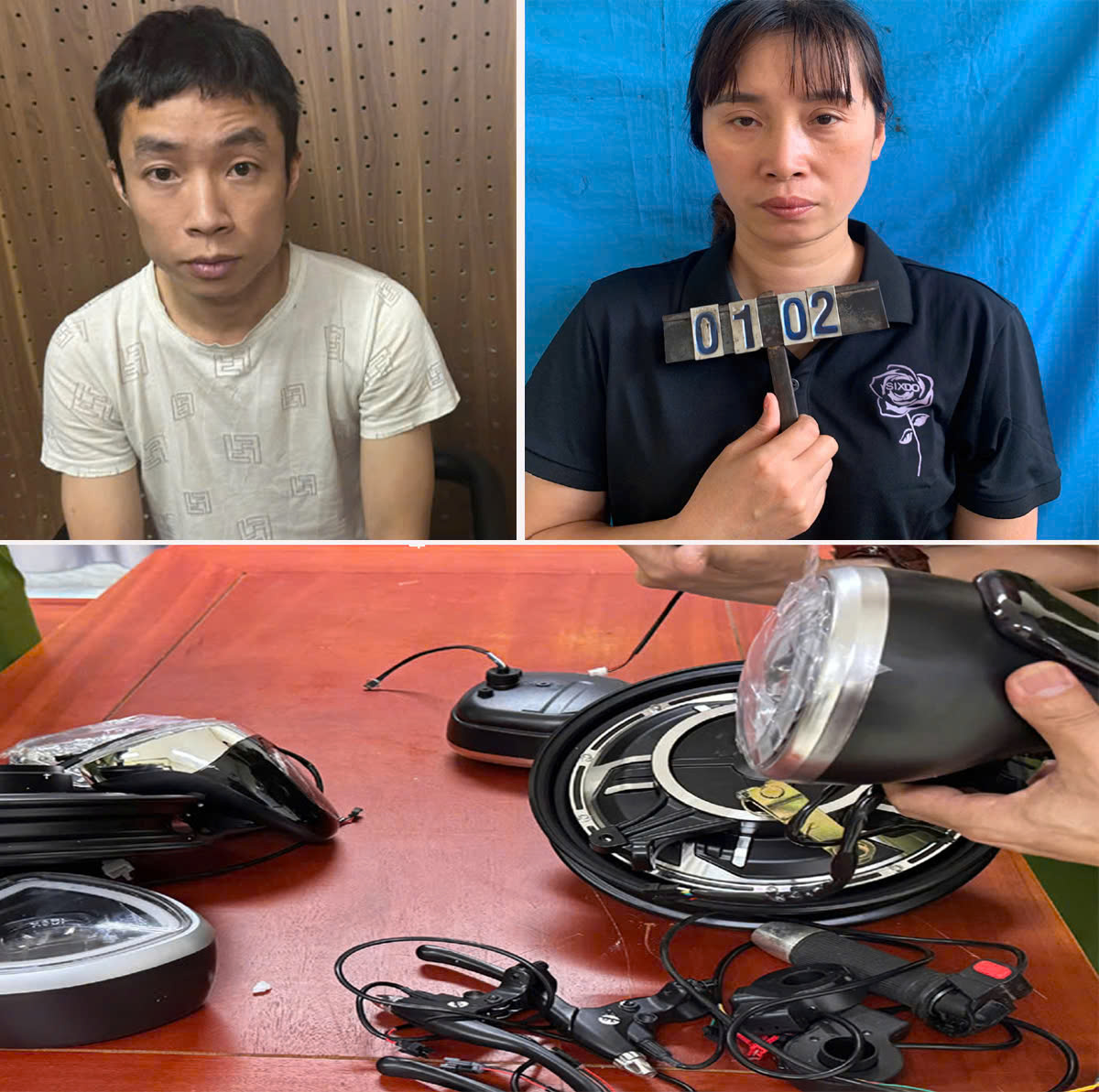 Phá 2 đường dây buôn lậu bình ắc quy, phụ tùng xe điện hàng trăm tỉ đồng từ Trung Quốc- Ảnh 1.
