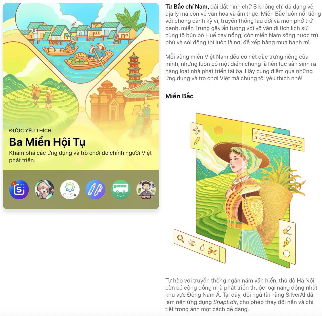 Apple vinh danh nhà phát triển Việt Nam trong ngày đại lễ 30 / 4 - Ảnh 1. Apple vinh danh nhà phát triển Việt Nam trong ngày đại lễ 30 / 4 - Ảnh 1.