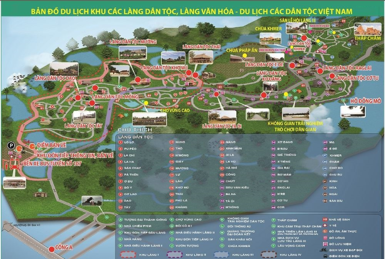 Làng văn hóa các dân tộc Việt Nam - Ảnh 2. Làng văn hóa các dân tộc Việt Nam - Ảnh 2.