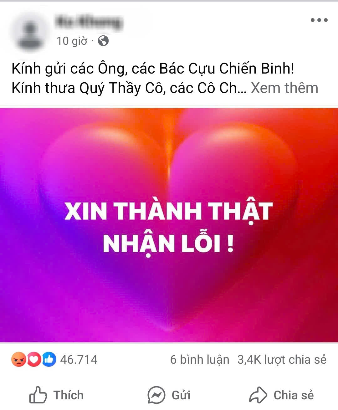 Vụ sinh viên thiếu chuẩn mực với cựu chiến binh: Trường họp khẩn, nghi ngờ bài xin lỗi dùng AI - Ảnh 2.