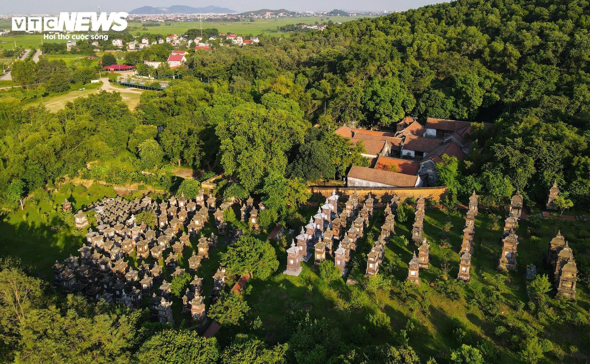 Chiêm ngưỡng chùa Bổ Đà và vườn tháp lớn nhất Việt Nam tại Kinh Bắc - Ảnh 6.