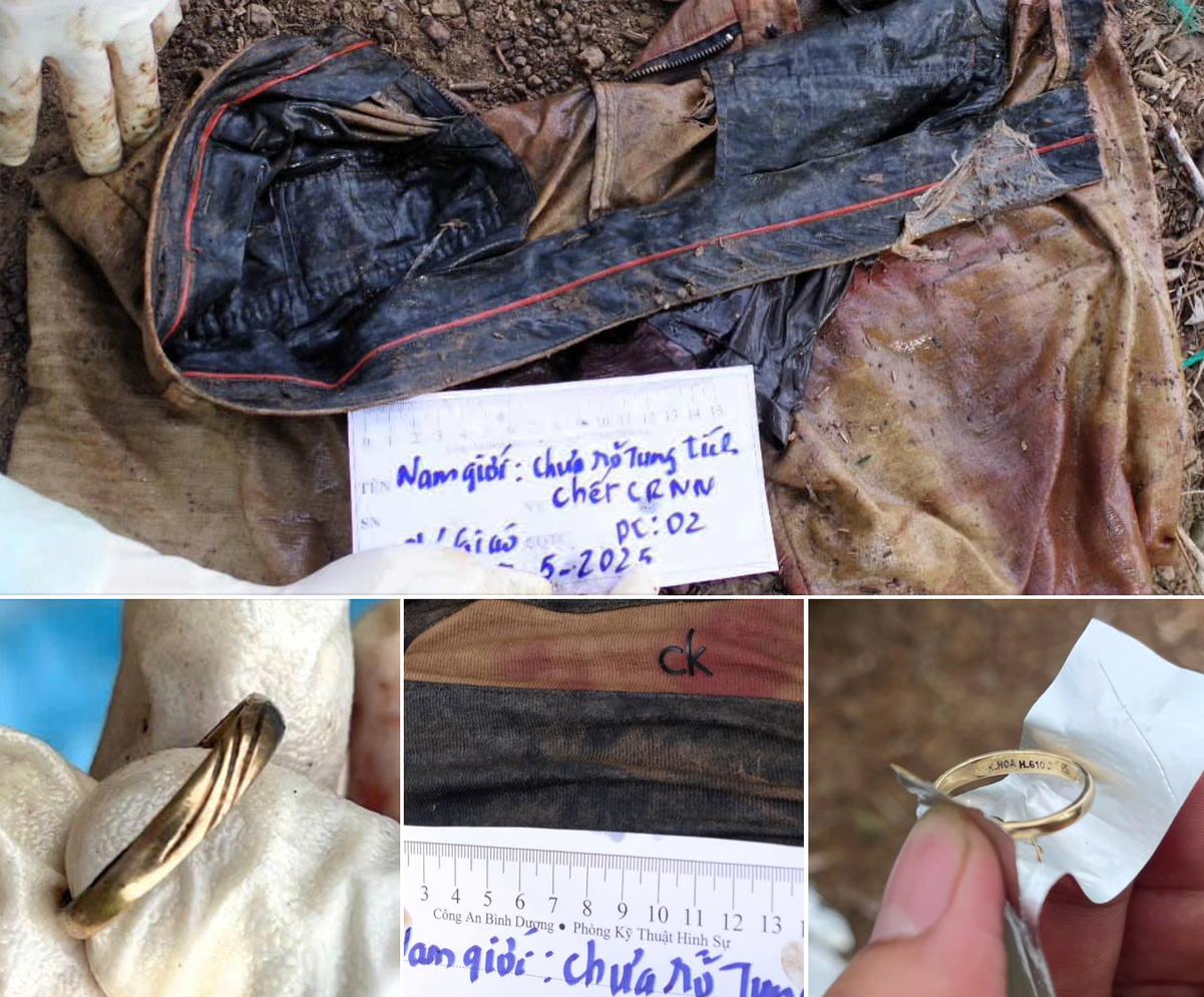 T&igrave;m kiếm nh&acirc;n th&acirc;n nam giới tử vong ở B&igrave;nh Dương với nhẫn v&agrave;ng khắc chữ K . Hoa H . 610 - Ảnh 1.