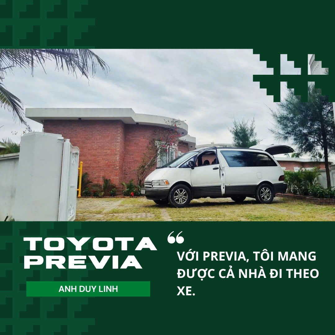 Đem Toyota Previa 35 năm tuổi lên rừng, xuống biển, chủ xe chia sẻ: ‘Biết chăm thì đi bao nhiêu, đời sâu mấy cũng chạy tốt’ - Ảnh 2.