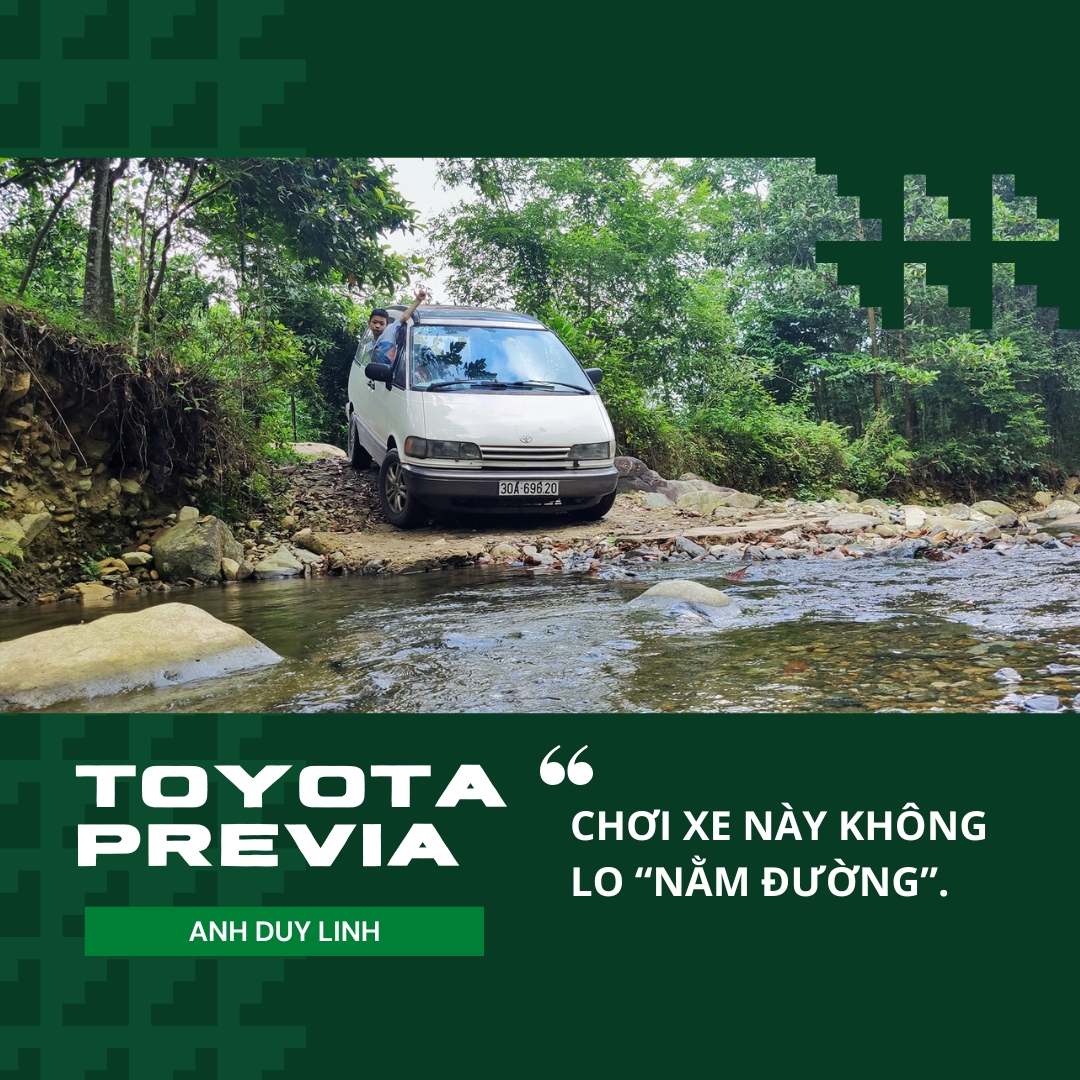 Đem Toyota Previa 35 năm tuổi lên rừng, xuống biển, chủ xe chia sẻ: ‘Biết chăm thì đi bao nhiêu, đời sâu mấy cũng chạy tốt’ - Ảnh 4.