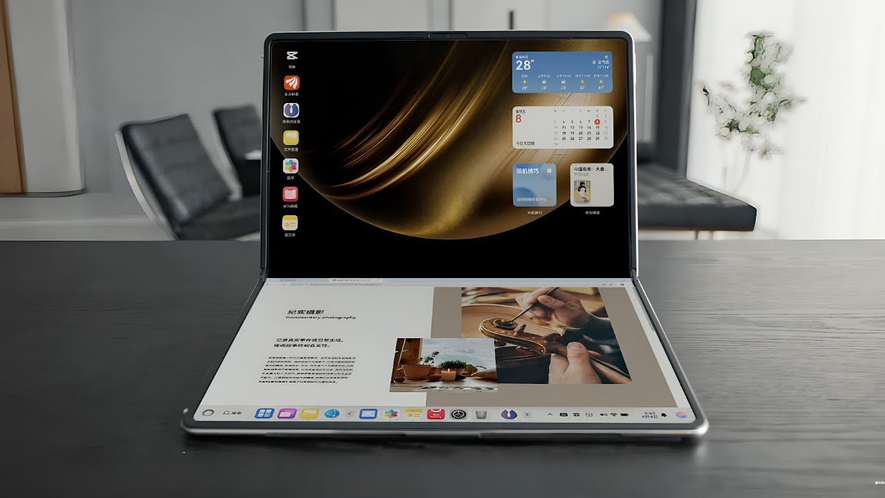 Huawei MateBook Fold ra mắt với thiết kế siêu mỏng và công nghệ tiên tiến - Ảnh 3. Huawei MateBook Fold ra mắt với thiết kế siêu mỏng và công nghệ tiên tiến - Ảnh 3.