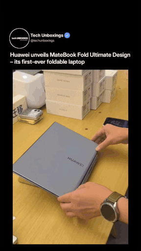 Huawei MateBook Fold ra mắt với thiết kế siêu mỏng và công nghệ tiên tiến - Ảnh 5. Huawei MateBook Fold ra mắt với thiết kế siêu mỏng và công nghệ tiên tiến - Ảnh 5.