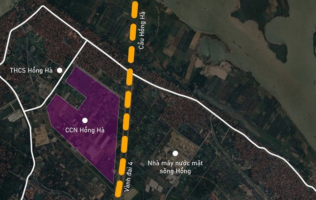 H&agrave; Nội sắp khởi c&ocirc;ng cụm c&ocirc;ng nghiệp 6ha ngay ch&acirc;n cầu Hồng H&agrave; - Ảnh 2.