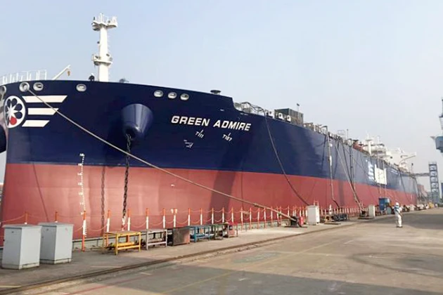 Nga thả tàu chở dầu Green Admire ở biển Baltic gây bất ngờ lớn cho Estonia - Ảnh 1.