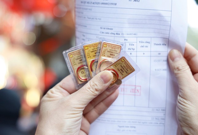 Rà soát việc lập hóa đơn bán vàng - Ảnh 1.
