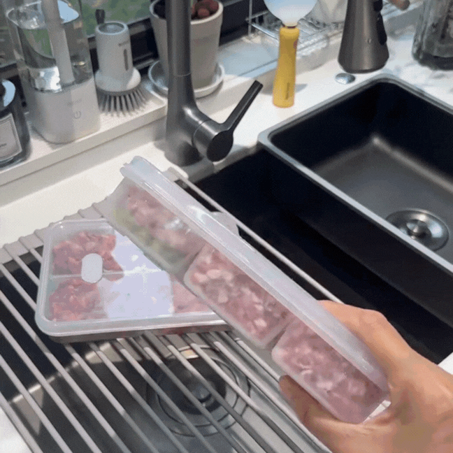 Trời nóng dễ làm thịt hỏng: Mẹ đảm chia sẻ cách chia nhỏ và cấp đông giúp tươi cả tuần, nấu lúc nào cũng tiện- Ảnh 4.