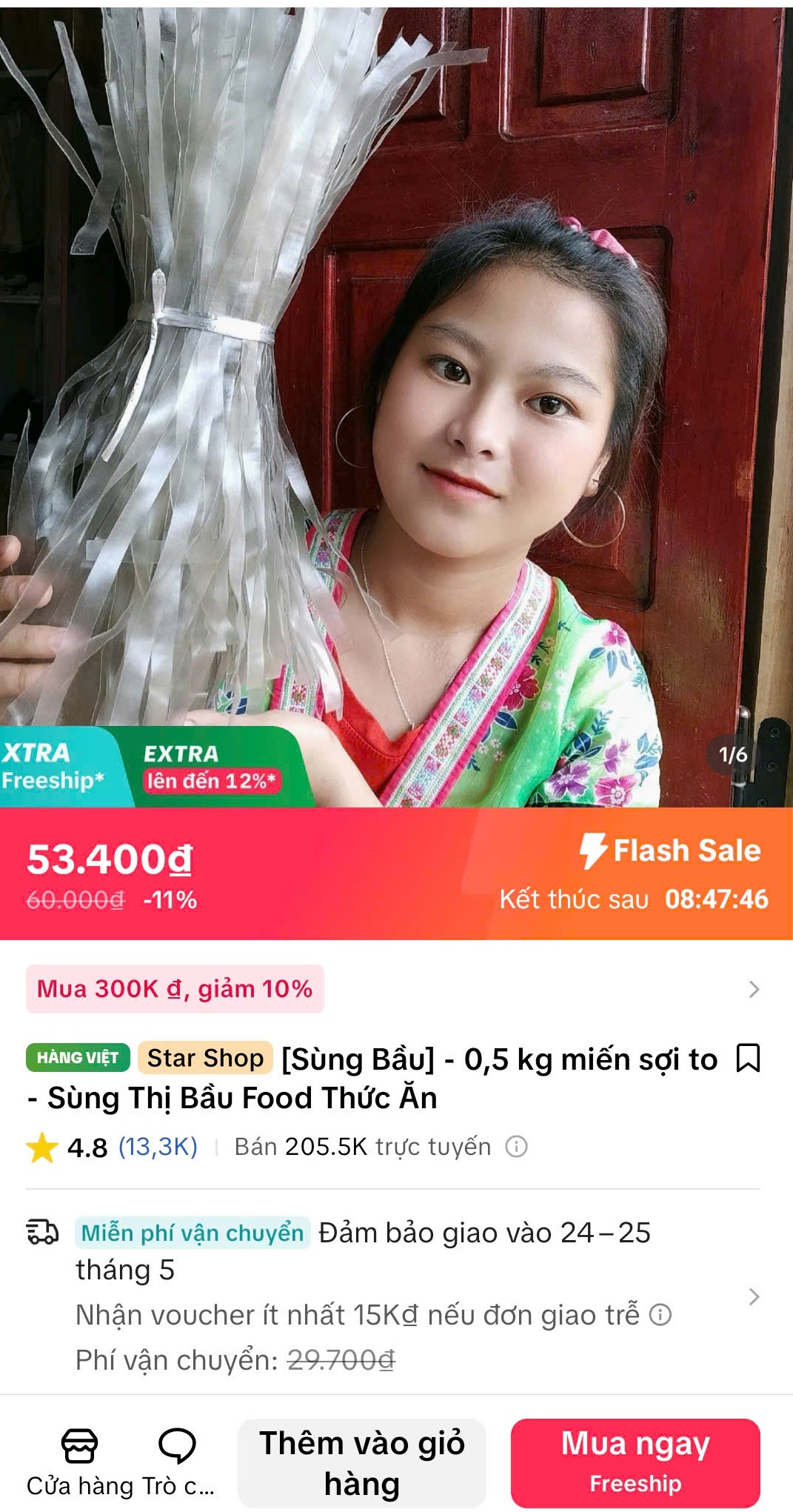 Choáng với doanh thu của Sùng Bầu sau 2 năm khởi nghiệp bán miến dong trên TikTok Shop- Ảnh 6.