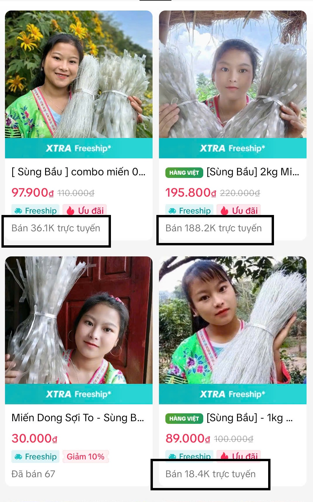 Choáng với doanh thu của Sùng Bầu sau 2 năm khởi nghiệp bán miến dong trên TikTok Shop- Ảnh 3.