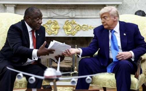 Tổng thống Mỹ Trump mắc sai lầm nghiêm trọng trong màn tố Tổng thống Nam Phi - Ảnh 3.