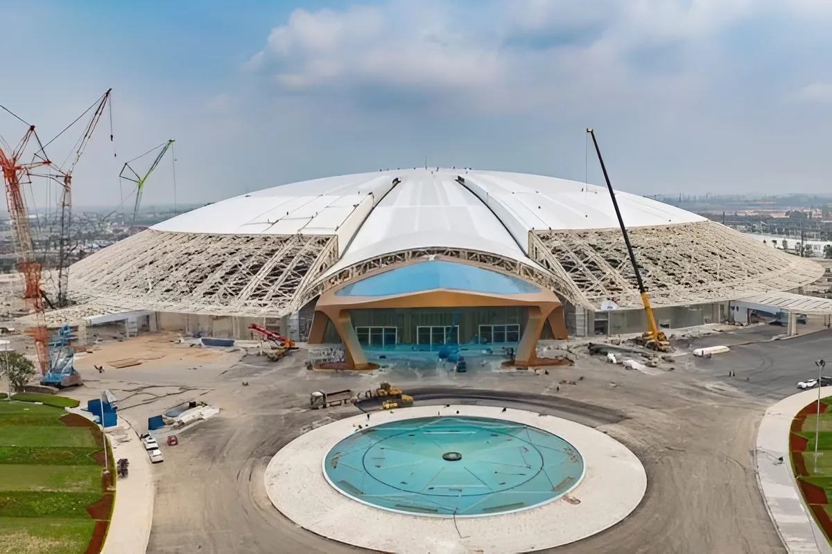 Tốn 10,5 tháng thi công siêu dự án top 10 thế giới ở Việt Nam: Xô đổ kỷ lục, bỏ xa Thâm Quyến, Thượng Hải - Ảnh 1. Tốn 10,5 tháng thi công siêu dự án top 10 thế giới ở Việt Nam: Xô đổ kỷ lục, bỏ xa Thâm Quyến, Thượng Hải - Ảnh 1.